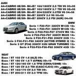 266X212X40 Φιλτρο Αερος Racing