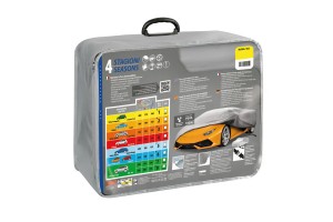 Lampa 4 Seasons AG-1 Κουκούλα Αυτοκινήτου Για Abarth 500 07/2008>05/2016 Aδιάβροχη Με Aπαλή Eσωτερική Eπένδυση Από 100% Peva Μη Τοξικό Βινύλιο Με Διαστάσεις: 400x170x160 Cm - 1 τεμ. (L2045.5)