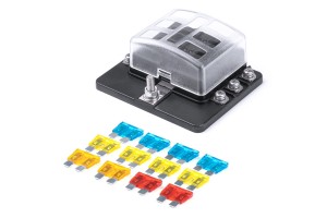 Ασφαλειοθηκη 6 Θεσεων Και 12 Σετ Ασφαλειες Ουδετερη Γραμμη (ΑΣΦΑΛΕΙΕΣ STANDARD) 95x52mm Αμιο - 1 ΤΕΜ.