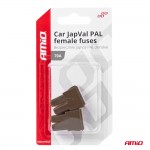 Ασφαλειες Japval Pal Θηλυκες 70A Σε Καφε Χρωμα Amio - 2 Τεμ.