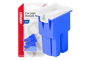 Ασφαλειες Japval Pal Θηλυκες 100A Σε Μπλε Χρωμα Amio - 2 Τεμ.