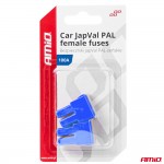 Ασφαλειες Japval Pal Θηλυκες 100A Σε Μπλε Χρωμα Amio - 2 Τεμ.