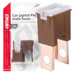 Ασφαλειες Japval Pal O Αρσενικες 70A Σε Καφε Χρωμα Amio - 2 Τεμ.