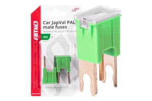 Ασφαλειες Japval Pal U Αρσενικες 40A Σε Πρασινο Χρωμα Amio - 2 Τεμ.