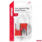 Ασφαλειες Japval Pal U Αρσενικες 50A Σε Κοκκινο Χρωμα Amio - 2 Τεμ.