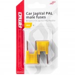 Ασφαλειες Japval Pal U Αρσενικες 60A Σε Κιτρινο Χρωμα Amio - 2 Τεμ.