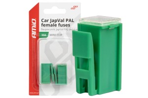 Ασφαλειες Japval Pal Θηλυκες 30A Σε Πρασινο Χρωμα Amio - 2 Τεμ.