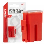 Ασφαλειες Japval Pal Θηλυκες 45A Σε Κοκκινο Χρωμα Amio - 2 Τεμ.