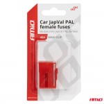Ασφαλειες Japval Pal Θηλυκες 45A Σε Κοκκινο Χρωμα Amio - 2 Τεμ.