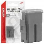 Ασφαλειες Japval Pal Θηλυκες 75A Σε Γκρι Χρωμα Amio - 2 Τεμ.