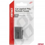 Ασφαλειες Japval Pal Θηλυκες 75A Σε Γκρι Χρωμα Amio - 2 Τεμ.