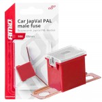 Ασφαλεια Japval Pal Αρσενικη 48mm 50A Σε Κοκκινο Χρωμα Amio - 1 Τεμ.