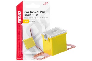 Ασφαλεια Japval Pal Αρσενικη 48mm 60A Σε Κιτρινο Χρωμα Amio - 1 Τεμ.