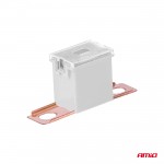 Ασφαλεια Japval Pal Αρσενικη 48mm 120A Σε Λευκο Χρωμα Amio - 1 Τεμ.