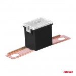 Ασφαλεια Japval Pal Αρσενικη 62mm 80A Σε Μαυρο Χρωμα Amio - 1 Τεμ.