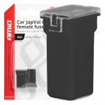 Ασφαλειες Japval Pal Μινι 17mm Θηλυκες 80A Σε Μαυρο Χρωμα Amio - 2 Τεμ.