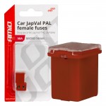 Ασφαλειες Japval Pal Μicro 14mm Θηλυκες 50A Σε Κοκκινο Χρωμα Amio - 2 Τεμ.