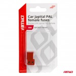 Ασφαλειες Japval Pal Μicro 14mm Θηλυκες 50A Σε Κοκκινο Χρωμα Amio - 2 Τεμ.