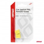 Ασφαλειες Japval Pal Μicro 14mm Θηλυκες 60A Σε Κιτρινο Χρωμα Amio - 2 Τεμ.