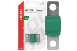 Ασφαλειες Midival 40A Amio - 2 Τεμ.
