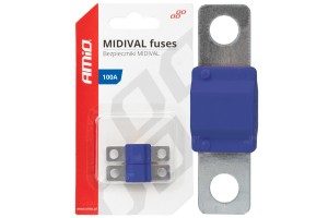 Ασφαλειες Midival 100A Amio - 2 Τεμ.
