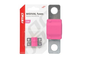 Ασφαλειες Midival 125A Amio - 2 Τεμ.