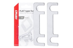Ασφαλειες Flat 41mm 60A Amio - 2 Τεμ.