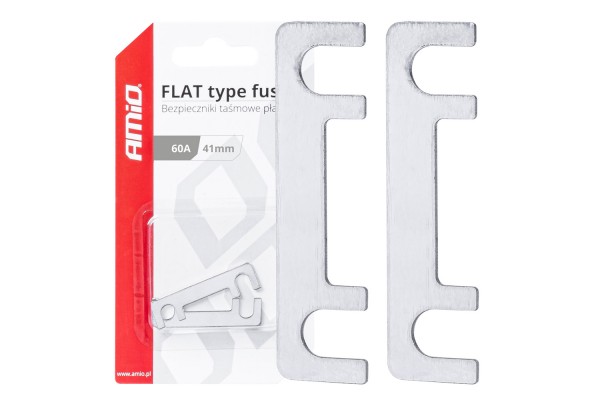 Ασφαλειες Flat 41mm 60A Amio - 2 Τεμ.