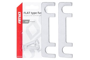 Ασφαλειες Flat 41mm 80A Amio - 2 Τεμ.