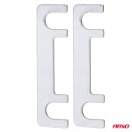 Ασφαλειες Flat 41mm 100A Amio - 2 Τεμ.