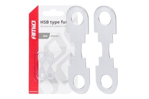 Ασφαλειες Flat 42mm 40A Amio - 2 Τεμ.