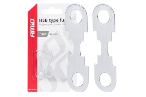 Ασφαλειες Flat 42mm 110A Amio - 2 Τεμ.