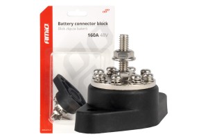 Τερματικο Ακροδεκτων Μονο 8 Πολων 160Α 48V Amio - 1 Τεμ.