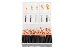 ΦΙΣΑΚΙΑ/ΣΥΝΔΕΣΜΟΙ/ΑΚΡΟΔΕΚΤΕΣ Καλωδιων & Θερμοσυστελλομενοι ΣΩΛΗΝΕΣ/ΜΟΝΩΤΙΚΑ Καλωδιων Amio - Kit 80 ΤΕΜ.