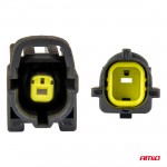 Φισα Συνδεσης Με Υποδοχη 1 Pin Φ2,2mm Αδιαβροχη Amio - 1 τεμ.