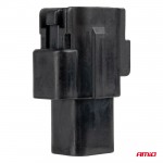 Φισα Συνδεσης Με Υποδοχη 4 Pin Φ2,2mm Αδιαβροχη Amio - 1 τεμ.