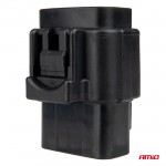 Φισα Συνδεσης Με Υποδοχη 10 Pin Φ2,2mm Αδιαβροχη Amio - 1 τεμ.