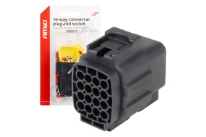 Φισα Συνδεσης Με Υποδοχη 16 Pin Φ2,2mm Αδιαβροχη Amio - 1 τεμ.