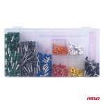 Amio - Σετ Ακροδεκτών Καλωδίωσης - 800 τεμ. (04461/AM) Amio - Σετ Ακροδεκτών Καλωδίωσης - 800 τεμ. (04461/AM)