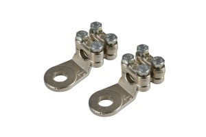 Ακροδεκτες Καλωδιων Μπαταριας 70mm²ΜΕ Τρυπα 12mm Με Διπλη Πλακα Συσφιξης 2ΤΕΜ