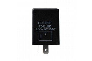 Led Flasher (ΦΛΑΣΙΕΡΑ) 12V 0,1-150W 2 Επαφων (L+-)mTECH - 1 Τεμ.