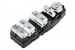 Πολλαπλος Διακοπτης Παραθυρων Για Bmw Σειρα 7 G11 / G11N / G12 / G12N 2015+ Σε Ασημι Χρωμα orig.61319382503 8pins Ντυ - 1 TEM.