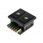 Διπλος Διακοπτης Παραθυρων Για Fiat Uno 1996+ / Lancia Y 1995+ 6PINS orig.181449680 Ντυ - 1 TEM.
