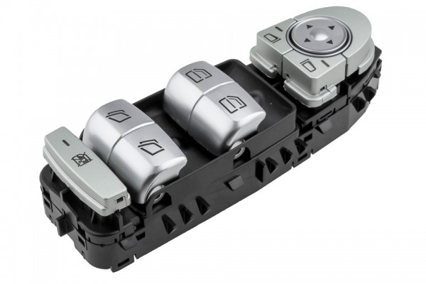 Πολλαπλος Διακοπτης Παραθυρων Για Mercedes V-KLAS W447 2014+ / Vito Tourer W447 2014+ 3PINS Ασημι orig.4479054203 Ντυ - 1 TEM.