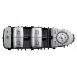 Πολλαπλος Διακοπτης Παραθυρων Για Mercedes V-KLAS W447 2014+ / Vito Tourer W447 2014+ 3PINS Ασημι orig.4479054203 Ντυ - 1 TEM.
