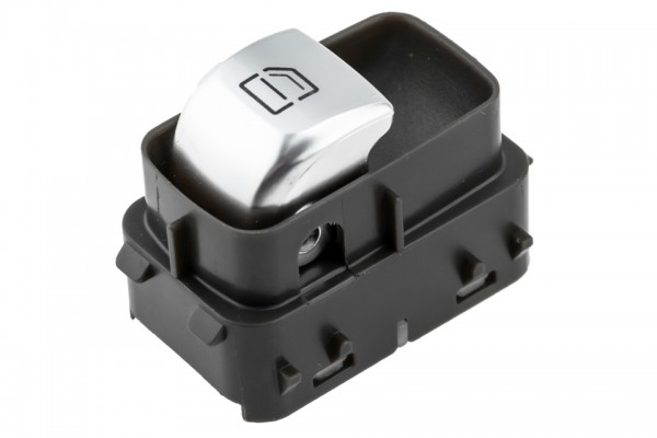 Μονος Διακοπτης Παραθυρων Για Mercedes C-KLAS W205 2013+ / V-KLAS W447 2014+ / Vito 2014+ / Glc 2015+ 4PINS Ασημι orig.2059051513/A2059051513 Ντυ - 1 TEM.