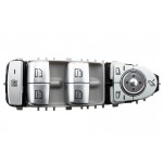 Πολλαπλος Διακοπτης Παραθυρων Για Mercedes E-KLAS W213 2016+ / Cls C257 2017+ / S-KLAS W222 2013+ 3PINS Με ΑΣΗΜΙ/ΜΠΕΖ Βαση orig. 2229052004/A2229052004 Ντυ - 1 TEM.