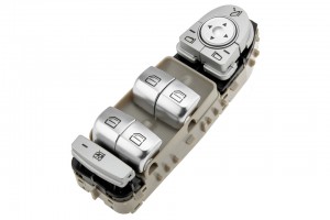 Mercedes W205 - W253 Οδηγου ΜΠΕΖ/ΑΣΗΜΙ Με Κοκκινο Φως 3PIN 8R73 Διακοπτης Παραθυρων orig.A2059056800 - 6811