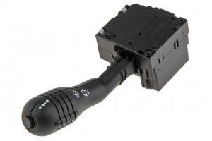 Renault Twingo 93+ Διακοπτης Λεβιες Υαλοκαθαριστηρων Με On Board Computer (ΜΑΥΡΟ) orig. 7700825456