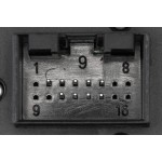 Πολλαπλος Διακοπτης Παραθυρων Για Vw Bora 1998+ / Golf 4 1997+ / Passat B5 1966+ / Seat Leon 1999+ / Toledo 1999+ Ντυ - 1 ΤΕΜ.